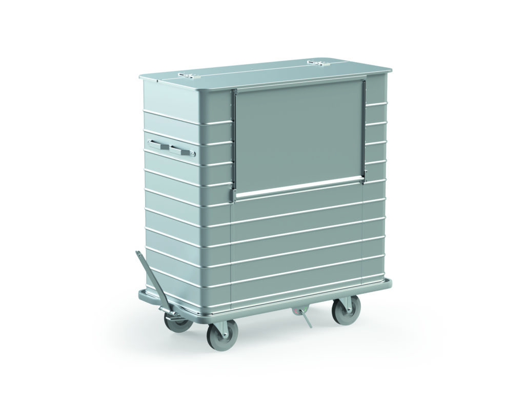 Professionelle Schmutzwäsche-Transportwagen | Modulares Klinik Wäschelogistik 1